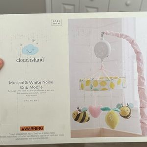 Bumble bee crib mobile